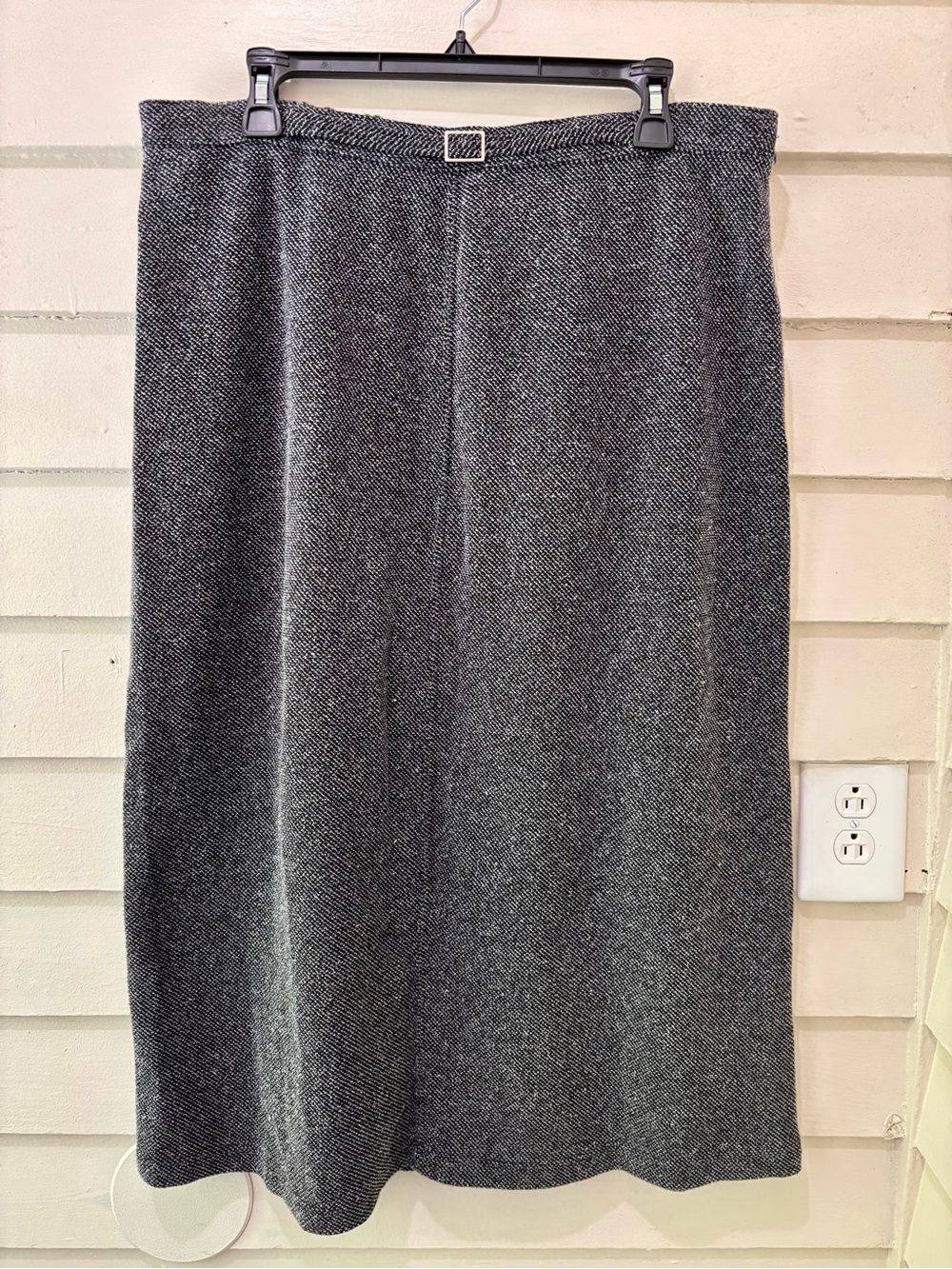 🔥5 for $25🔥 Jaclyn Smith Plus Size Business Casual Tweed Knit Stretch Skirt